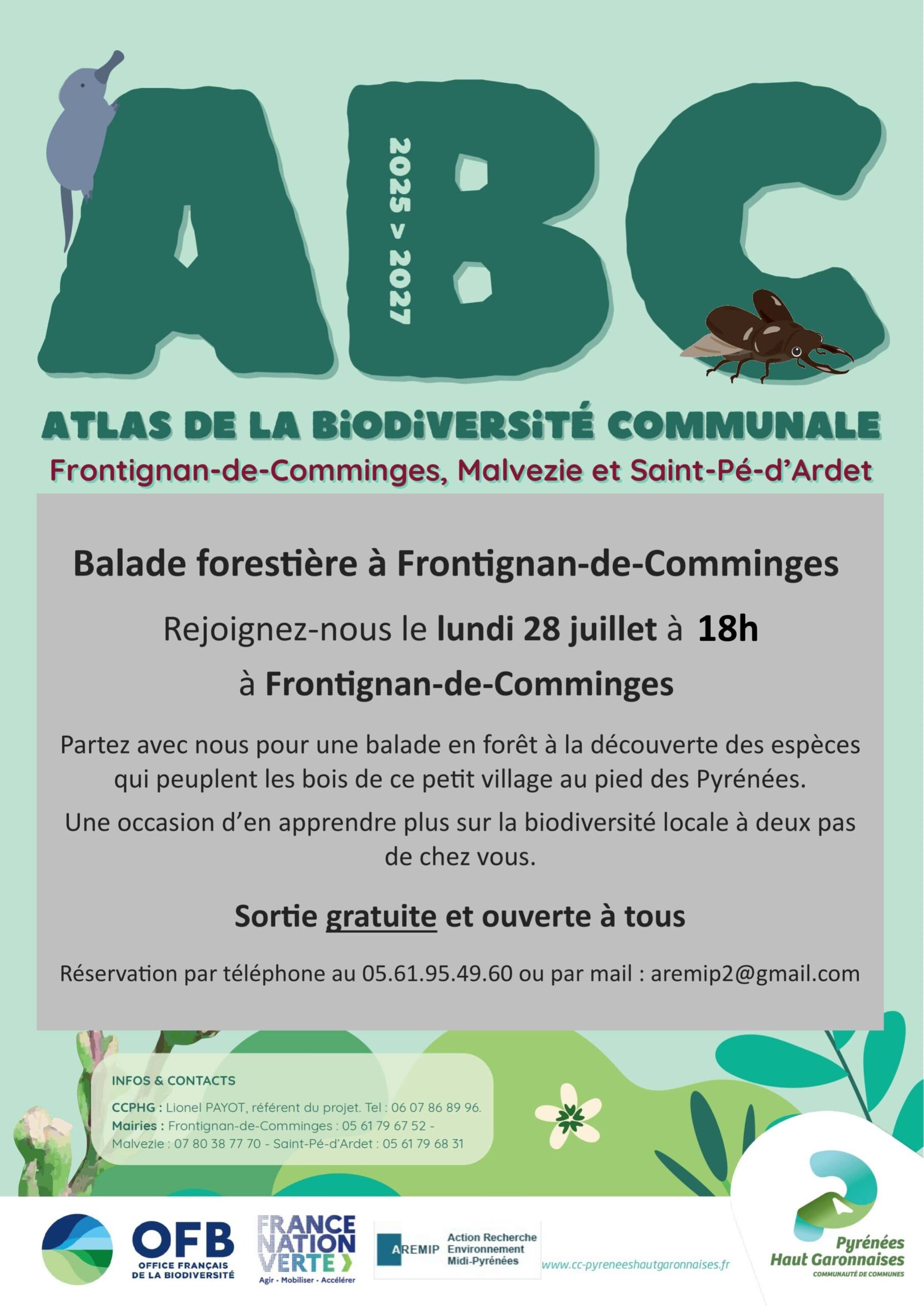 Balade forestière à Frontignan de Comminges